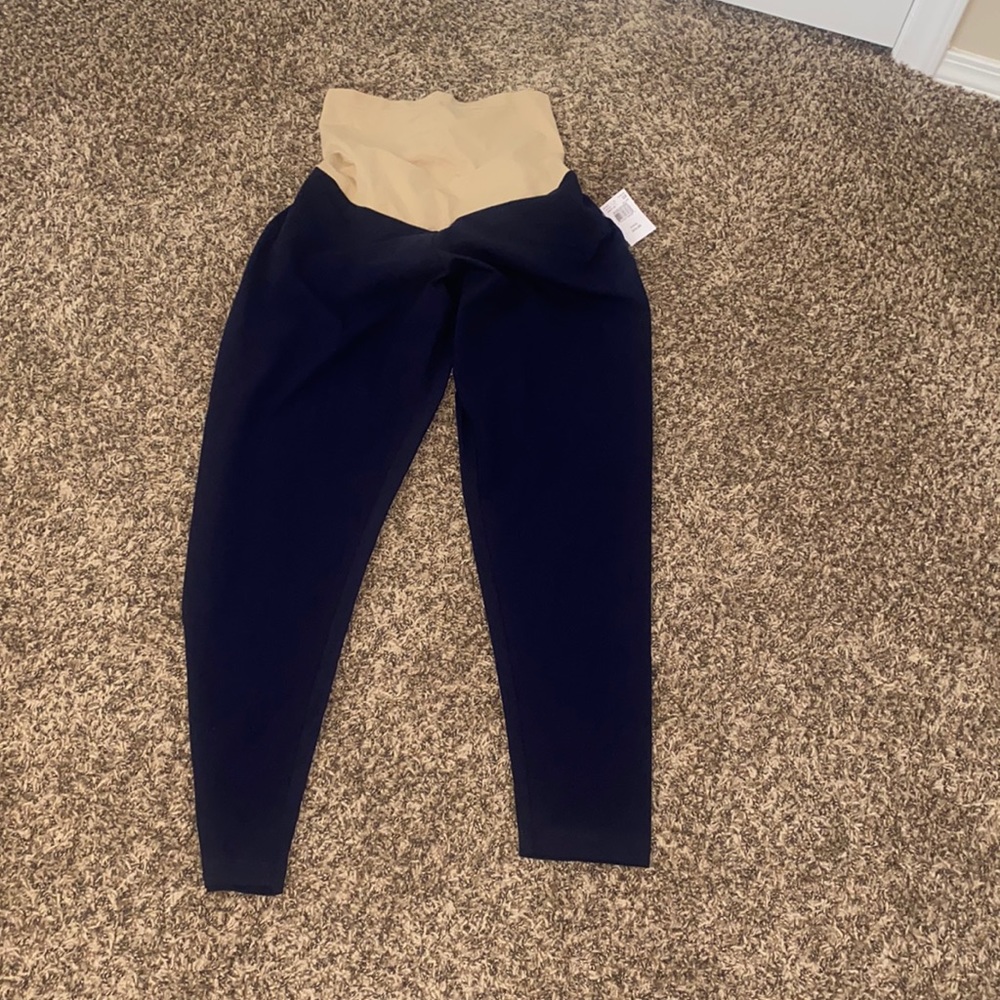 Motherhood Maternity Navy Blue Leggings 2X